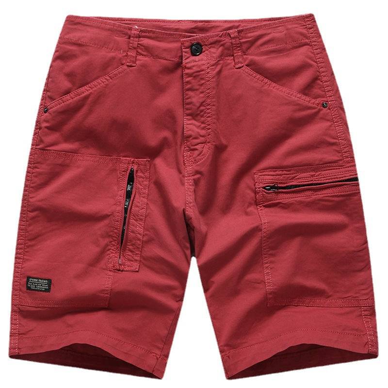 Casual Loose Straight Cargo Shorts Men - Clothing Personality