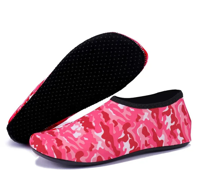 Non-Slip Unisex Water Shoes Swimming Diving Socks Summer Aqua Beach Sandal Flat Shoe Seaside Sneaker Socks Slipper for Men Women