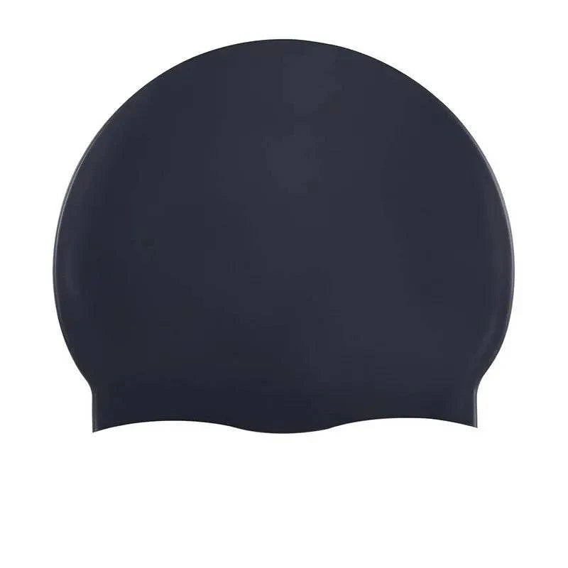 Swimming Cap Silicone Waterproof Swim Hat for Men Women Adult Kids Long Hair Pool Caps Diving Swimming Equipment Elastic Caps - Clothing Personality