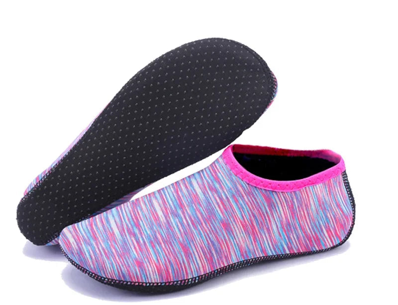 Non-Slip Unisex Water Shoes Swimming Diving Socks Summer Aqua Beach Sandal Flat Shoe Seaside Sneaker Socks Slipper for Men Women