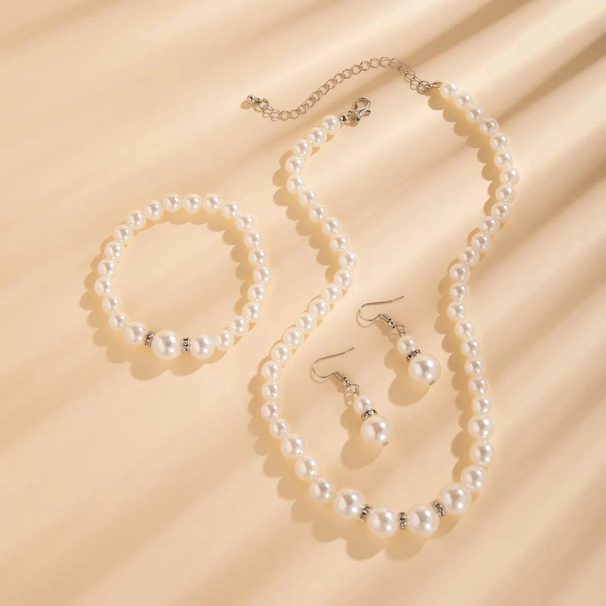 Imitation Pearl Multi-layered Women's Necklace Exaggerated Fashion High Street Club Party Banquet Necklace For Women Jewelry - Clothing Personality