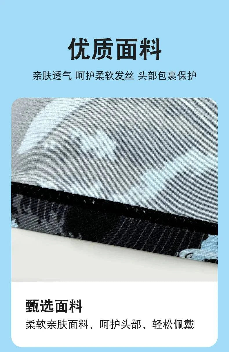 Swimming Caps Quick Dry Breathable Printed Swim Caps for Men Women Long Hair Ear Protection Adult Swimming Caps Pool Accessories - Clothing Personality