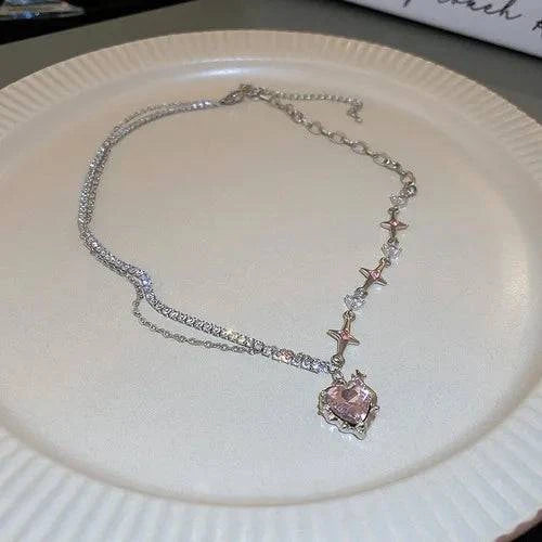 925 Sterling Silver Three-Layer Round Necklace Simple Snake Chain Charm Ball Chain Party Wedding Gift Women's Exquisite Jewelry - Clothing Personality