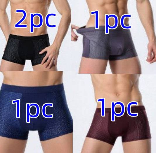 Men's Mesh Strand Air Breathable Summer Ice Silk Shorts - Clothing Personality