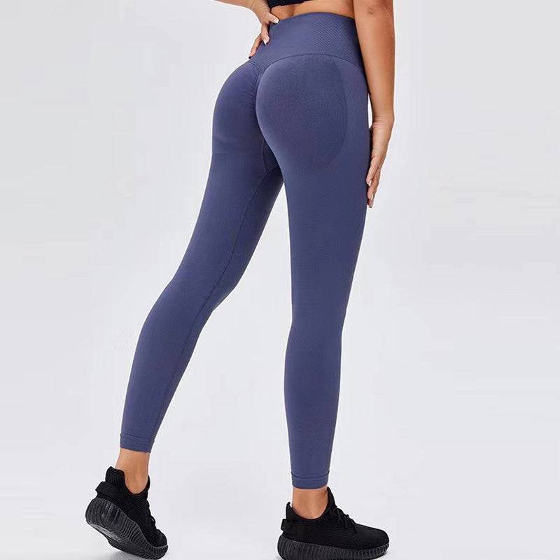 Seamless Leggings Yoga Pants Tummy Control Workout Running Yoga Leggings For Women - Clothing Personality