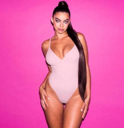 Summer Bikini Backless String Large Size Sexy Solid Color Triangle One-piece Swimsuit Womens Clothing - Clothing Personality