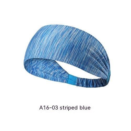 Quick-drying Antiperspirant Yoga Hair Band For Women - Clothing Personality