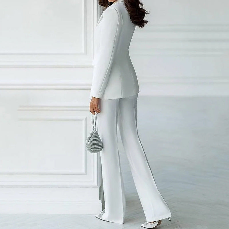 Women's Solid Color Fashion Temperament Business Suit