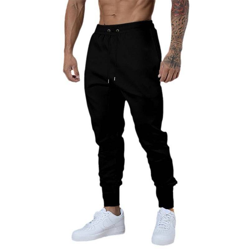 European And American Ankle-tied Men's Fitness Casual Pants - Clothing Personality