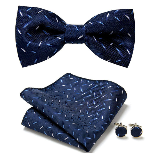 Three Piece Set Of Stylish Bow Ties - Clothing Personality