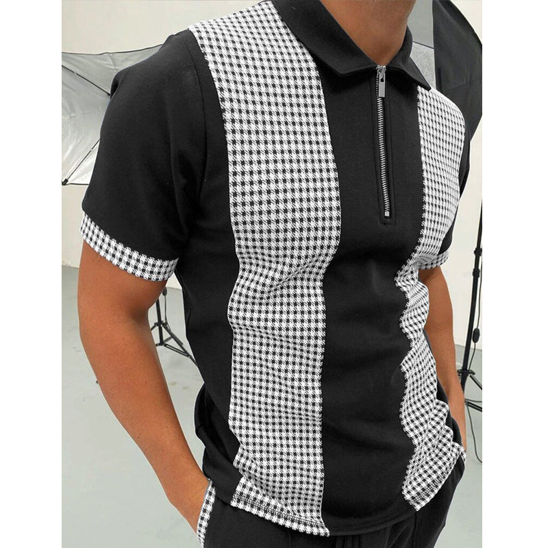 Men's Polo Shirt Men Solid Polo Shirts Brand Men Short-Sleeved Shirt Summer Shirt Man Clothing - Clothing Personality