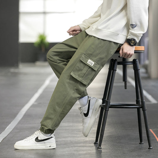 Cargo Pants Men Streetwear Joggers Casual Sweatpants Techwear Army Trousers - Clothing Personality
