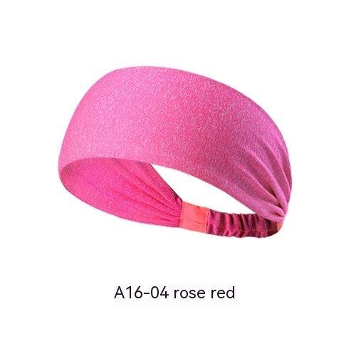 Quick-drying Antiperspirant Yoga Hair Band For Women - Clothing Personality
