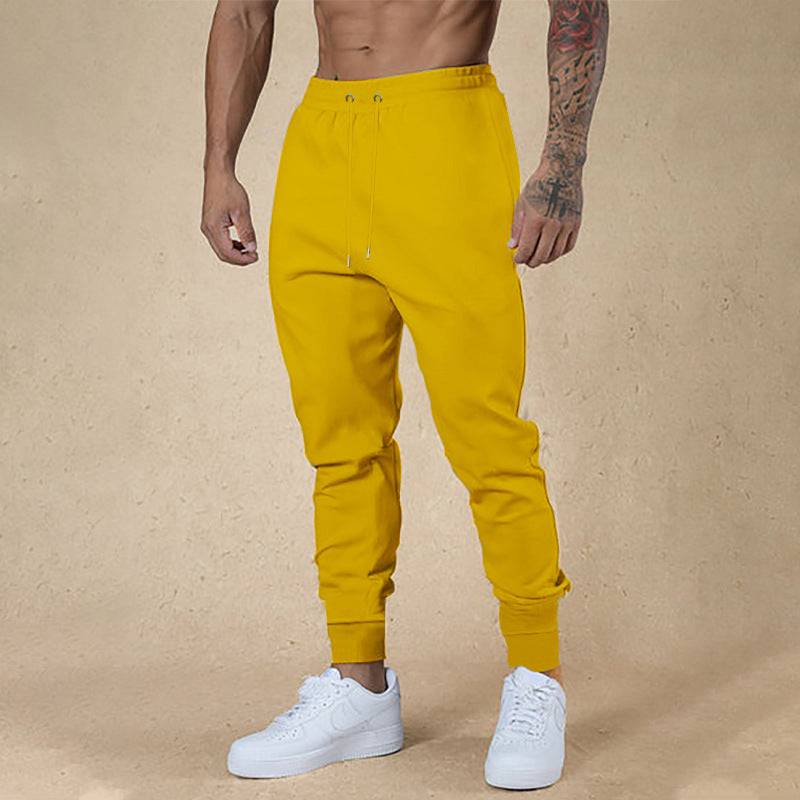 European And American Ankle-tied Men's Fitness Casual Pants - Clothing Personality