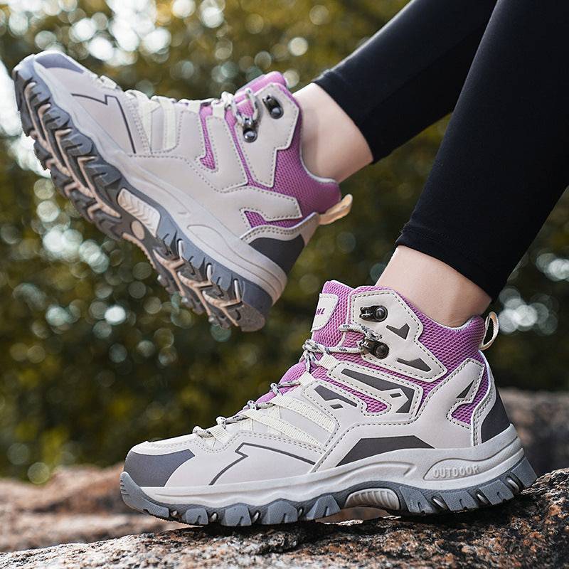 Hiking Same High-top Outdoor Shoes Sneaker - Clothing Personality