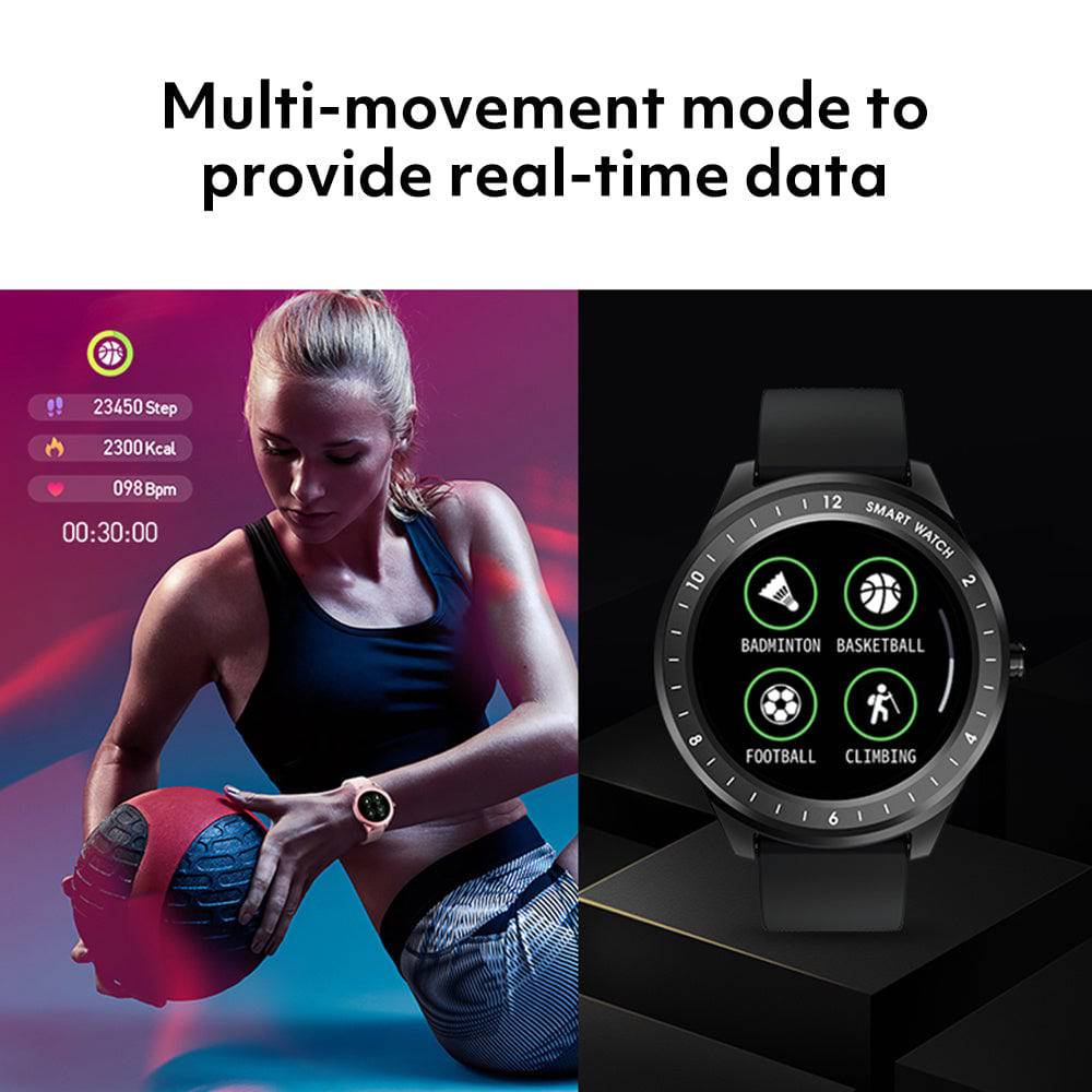 Smart Bracelet Heart Rate Blood Pressure Monitoring Sports Record Watch - Clothing Personality