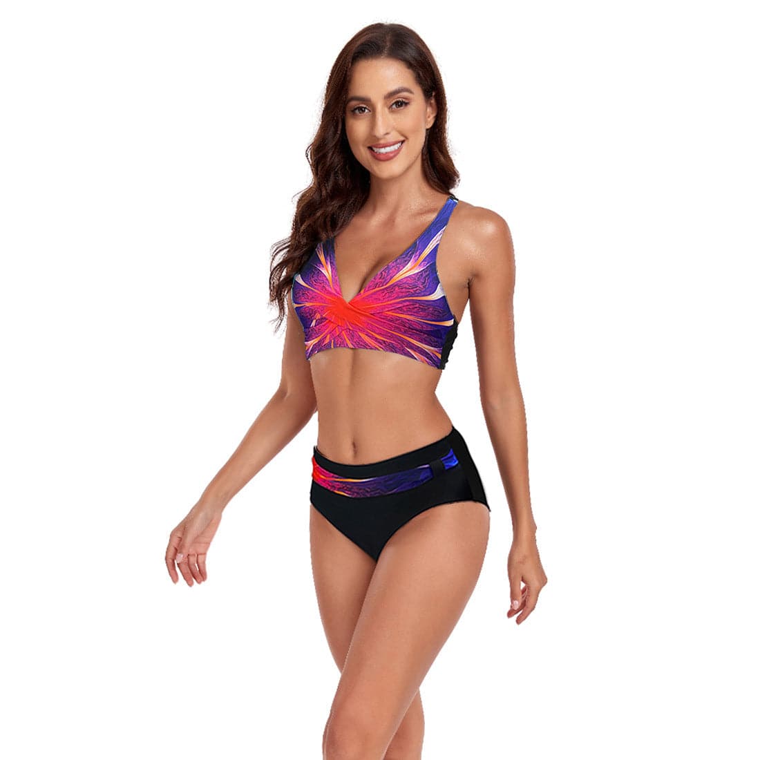 New Beach Split Swimsuit Summer Lady Sexy Halter Bikini - Clothing Personality