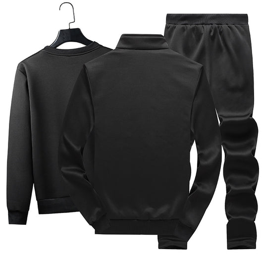 Spring Casual Sportswear Suit Men's Sweater Zipper Jacket - Clothing Personality
