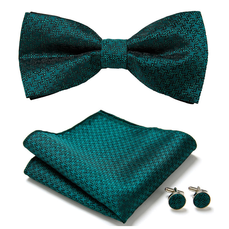 Three Piece Set Of Stylish Bow Ties - Clothing Personality