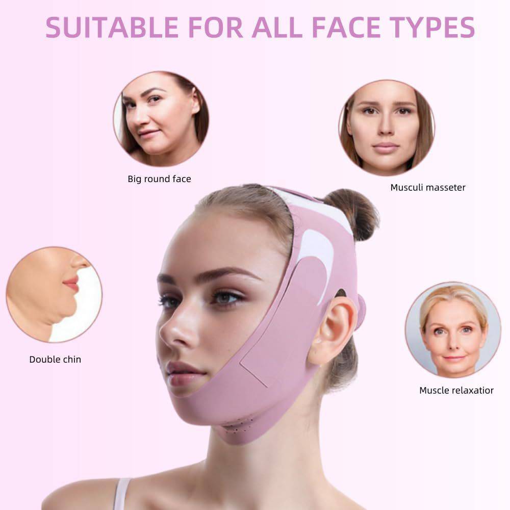 Face Lifting Mask V Face Bandage - Clothing Personality