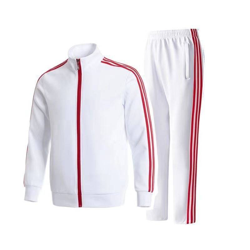 Three Bars Casual Long Sleeve Coat Plus Size Sportswear - Clothing Personality