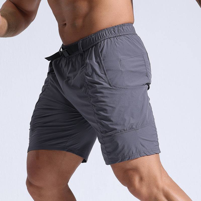 Athletic Shorts For Men With Pockets And Elastic Waistband Cargo Shorts - Clothing Personality