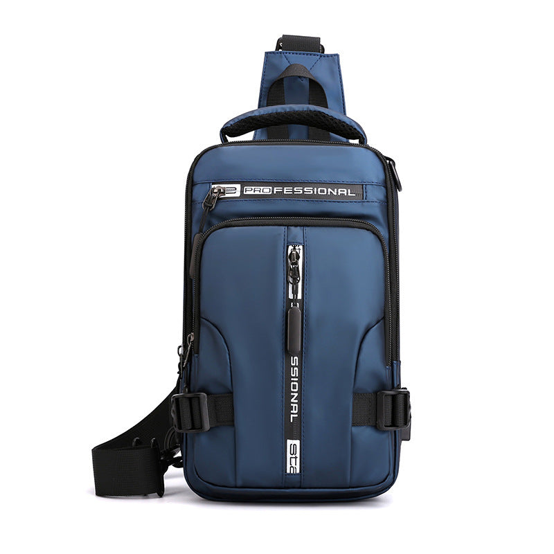 Crossbody Bags Men Multifunctional Backpack Shoulder Chest Bags - Clothing Personality