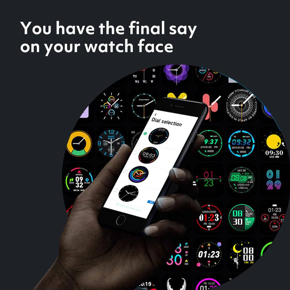 Smart Bracelet Heart Rate Blood Pressure Monitoring Sports Record Watch - Clothing Personality