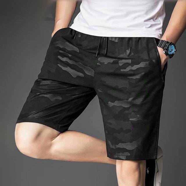 New Men's Casual Pants Summer Loose Sports Fitness Shorts Men - Clothing Personality