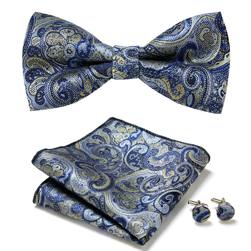 Three Piece Set Of Stylish Bow Ties - Clothing Personality