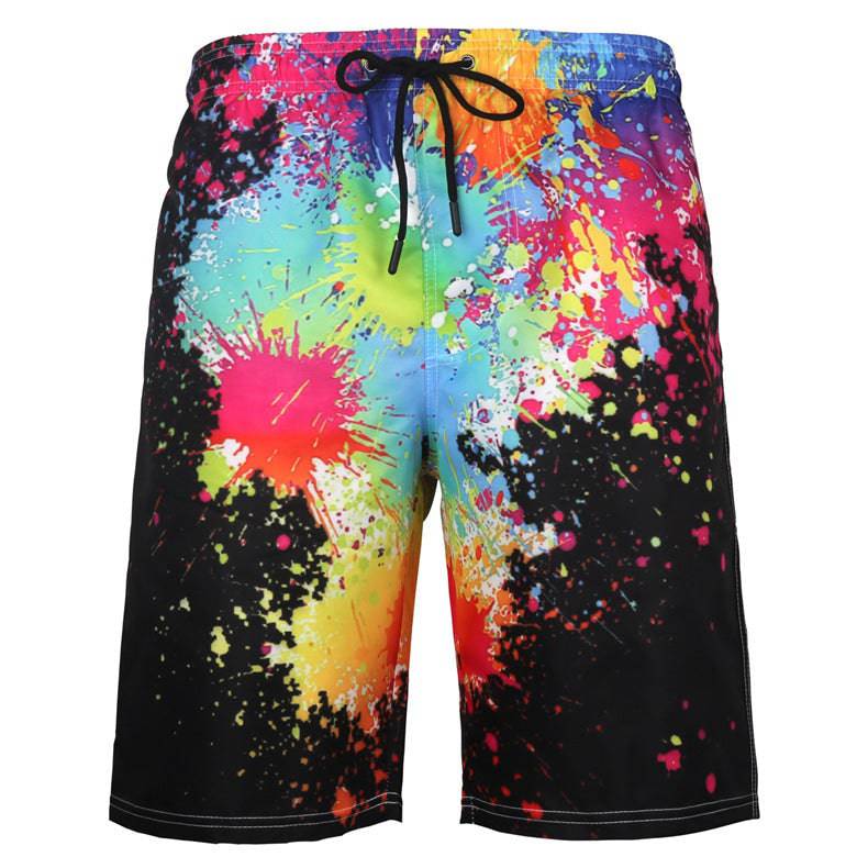 Men's Beach Pants Casual Shorts Octopus Amazon Plus Size Sweatpants - Clothing Personality