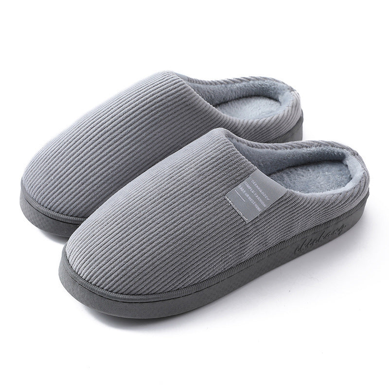 Non Slip Soft Soled Thickened Warm Home Cotton Slippers