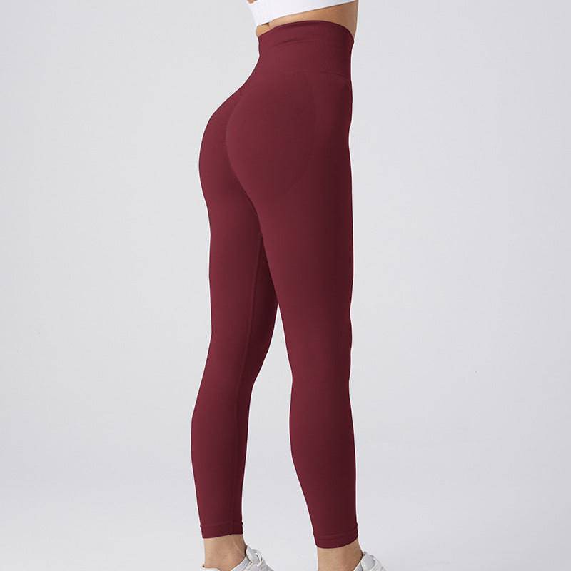 Seamless Leggings Yoga Pants Tummy Control Workout Running Yoga Leggings For Women - Clothing Personality