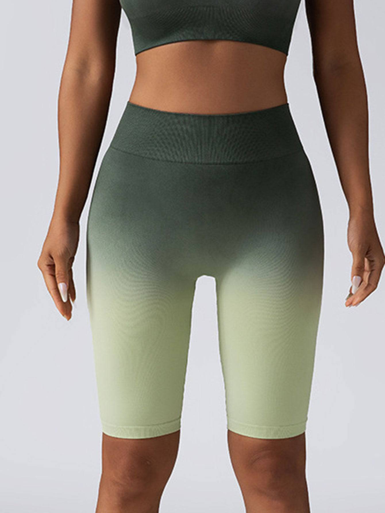 3 Pack Women Workout Shorts Scrunch Shorts Seamless High Waisted Contour Gym Yoga Biker Shorts - Clothing Personality