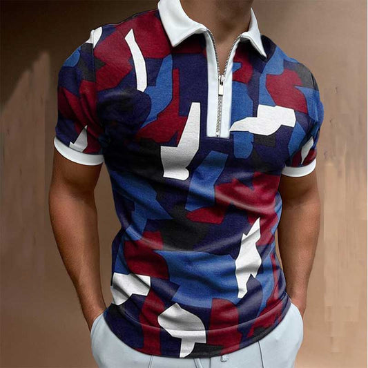 Men's Polo Shirt Men Solid Polo Shirts Brand Men Short-Sleeved Shirt Summer Shirt Man Clothing - Clothing Personality