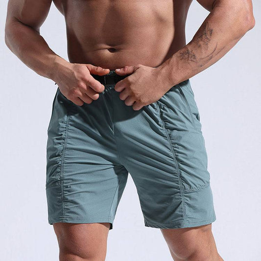 Athletic Shorts For Men With Pockets And Elastic Waistband Cargo Shorts - Clothing Personality