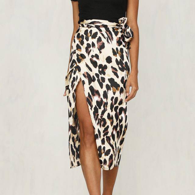Bandage Long Skirts Split Bandage Skirt Streetwear - Clothing Personality