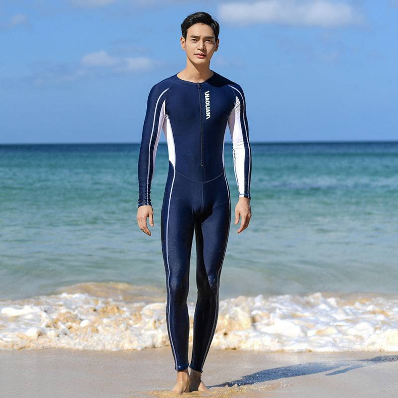 Men's Sun Protection Diving Swimsuit Quick Drying Clothes - Clothing Personality