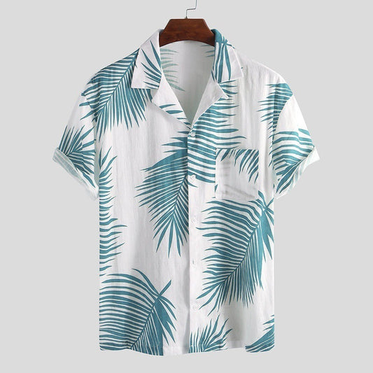 New Fashion Casual Hot Sale Hawaiian Shirts For Men - Clothing Personality
