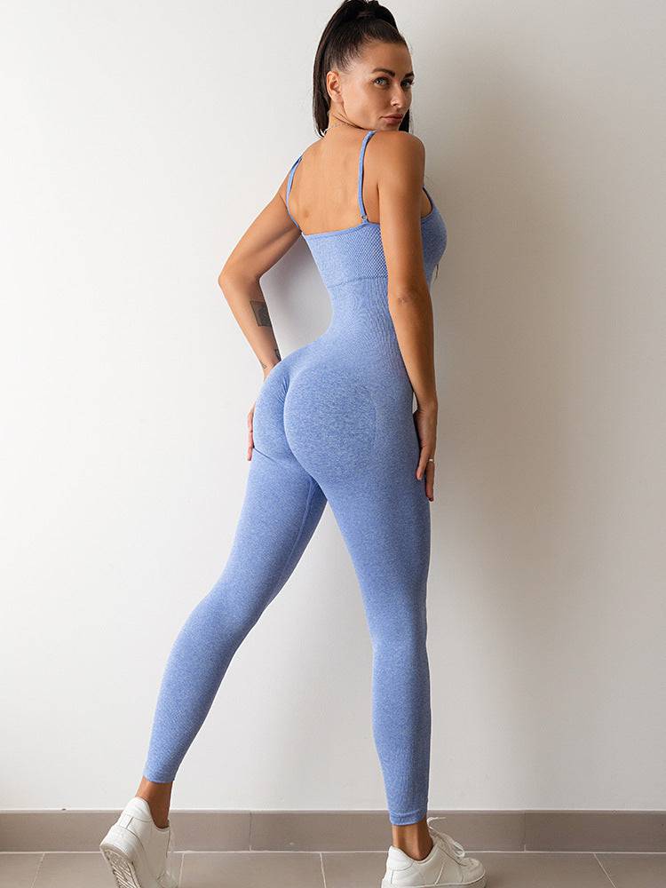 Womens Sexy Unitard One Piece Jumpsuit Spaghetti Strap Tummy Control Rompers Sleeveless Bodysuits Outfits - Clothing Personality