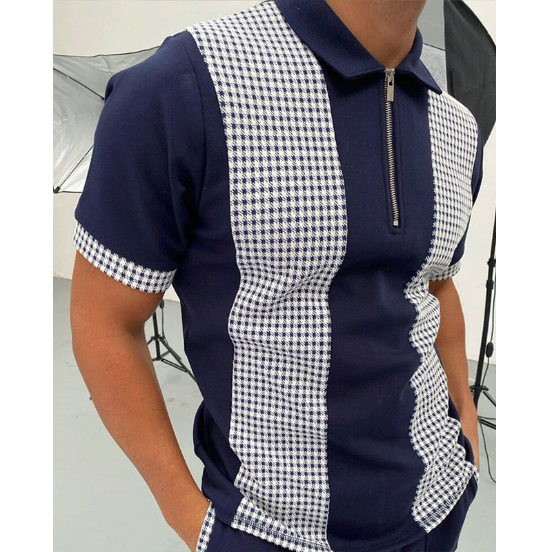 Men's Polo Shirt Men Solid Polo Shirts Brand Men Short-Sleeved Shirt Summer Shirt Man Clothing - Clothing Personality