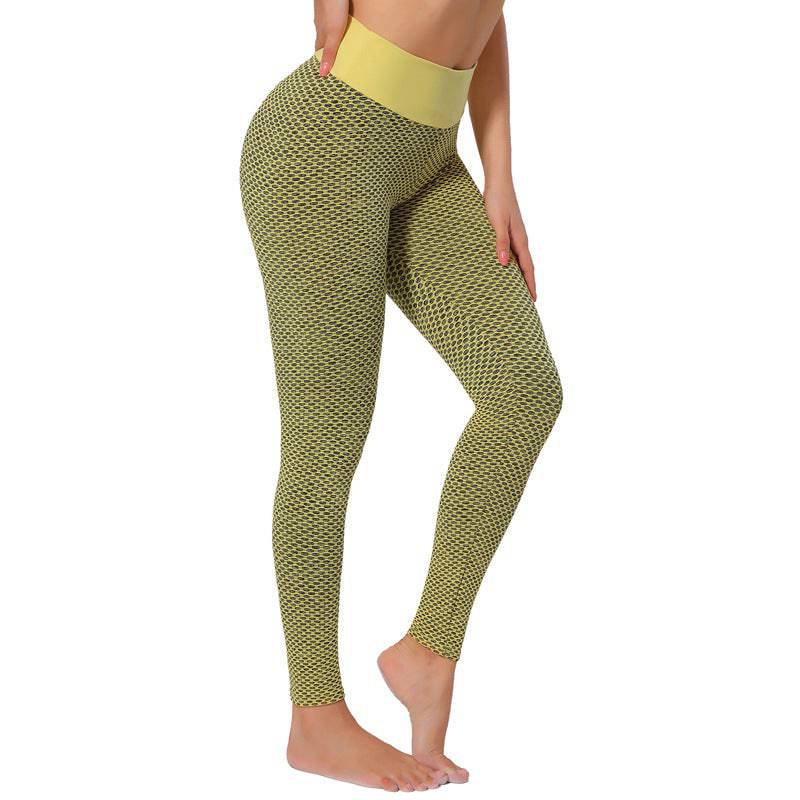 Women's Hip Lifting Waist Sports Yoga Pants - Clothing Personality