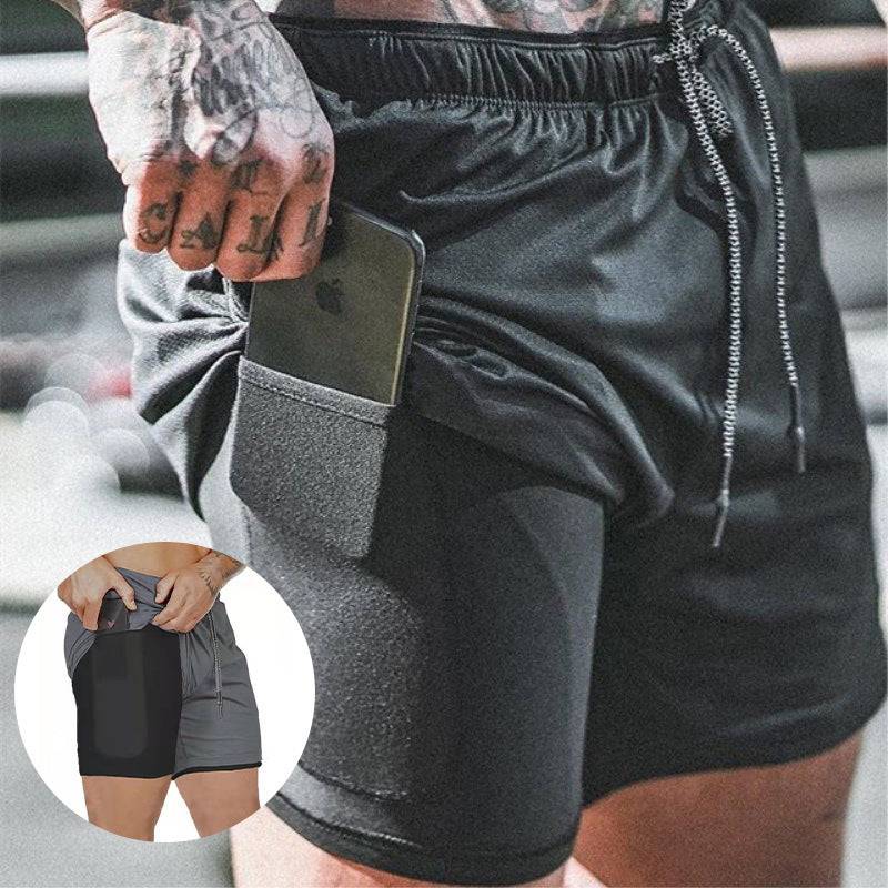 Pocket Compression Shorts - Clothing Personality