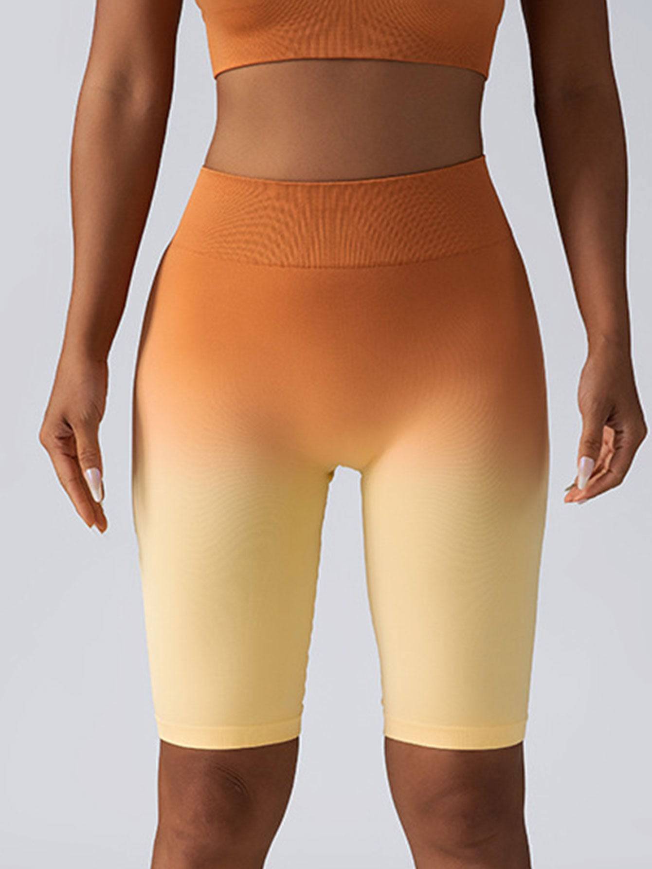 3 Pack Women Workout Shorts Scrunch Shorts Seamless High Waisted Contour Gym Yoga Biker Shorts - Clothing Personality