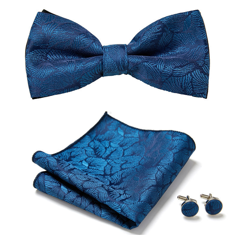 Three Piece Set Of Stylish Bow Ties - Clothing Personality
