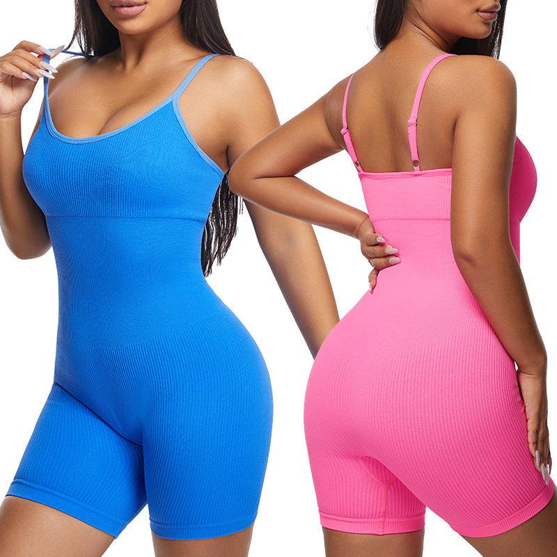 One-piece Corset Women's Hip Lifting Beauty Back Fitness - Clothing Personality