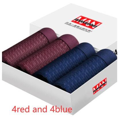 4pcs Lot SKY HERO Mens Panties Boxers Underwear Underpants Male Shorts - Clothing Personality
