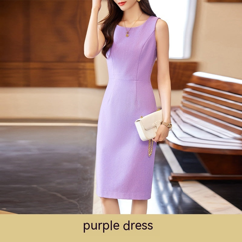 Women's Goddess Style High Quality Professional Tailored Suit Jumpsuit Skirt