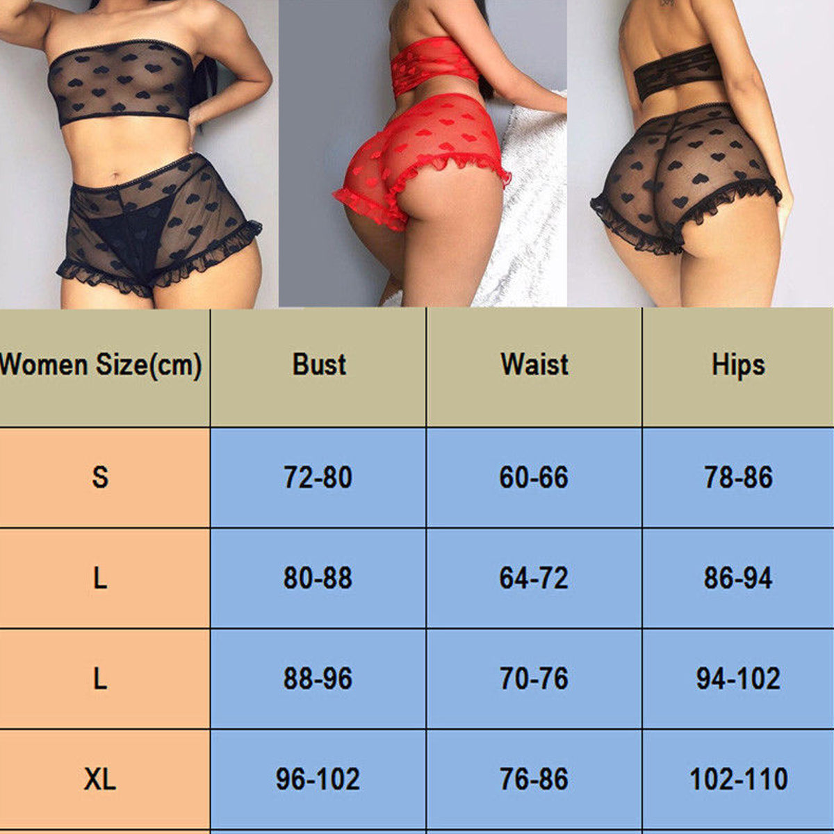 Women's Mesh Sheer Bra Set Underwear Women Sexy Lingerie Underwear Ruffle Lingerie Lace Mesh Sleepwear Nightwear Bra Briefs Set