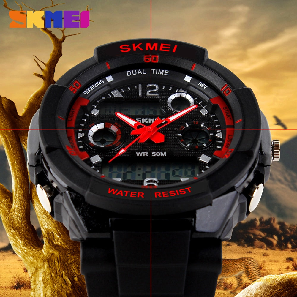 Skmei Shock Fashion Men Sports Watches Analog Quartz Digital Watch Multifunctional Military Watch Men Relogio Masculino